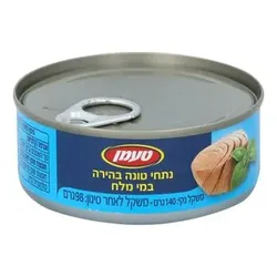 ניתחי טונה בהירה במים 140 גרם