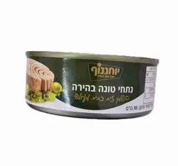 ניתחי טונה בהירה בשמן זית - 140 גרם