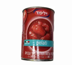 עגבניות שלמות מקולפות 400G