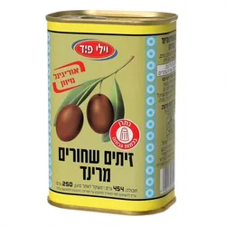 זיתים שחורים מרינד , 250 גרם