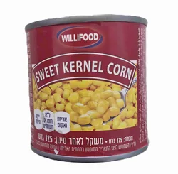 גרעיני תירס מתוק, 125 גרם
