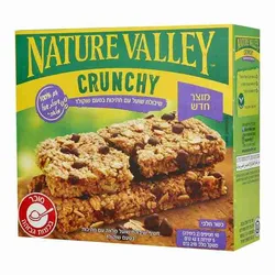 חטיף שיבולת שועל עם חתיכות שוקולד . NATURE VALLEY . 210 גרם