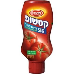 קטשופ מופחת סוכר גר` אסם, 690 גרם