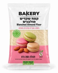קמח שקדים מולבנים בייקרי 200 גרם