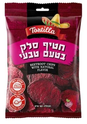טורטילה חטיף ציפס בננה 60 גרם