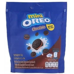 עוגיות מיני אוראו קרם שוקולד 58 גרם