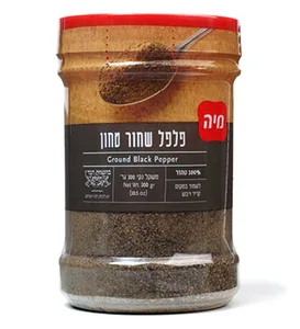 פלפל שחור טחון  300 גרם