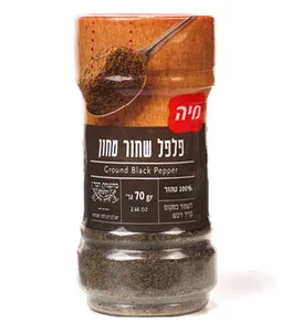 פלפל שחור טחון 70 גרם