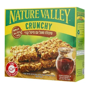 חטיף גרנולה עם מייפל 210 גרם . NATURE VALLEY