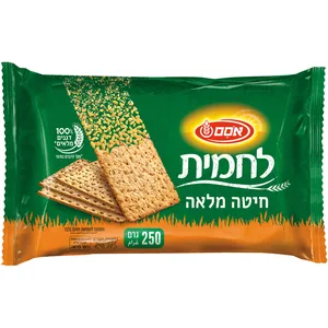 קרקר לחמית חיטה מלאה 250 גרם
