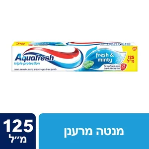משחת שיניים אקוופרש מנטה 125 מ"ל