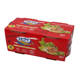 טונה בשמן וויליגר רביעייה 4x140 גרם מוגבל ל2