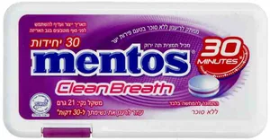 מנטוס לל"ס BREATH פירות יער 30 יחידות