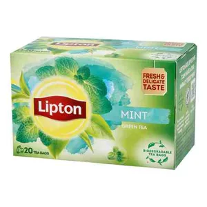 תה ירוק מנטה ליפטון, 20 יחידות
