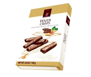 וופל מצופה קרם קקאו בוטנים טאגו 140 כרם