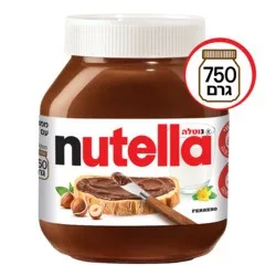 ממרח אגוזי לוז עם קקאו, 750 גרם